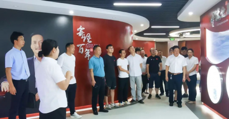 嘉興市人社局副局長杭曄?一行調(diào)研中達(dá)建設(shè)項(xiàng)目