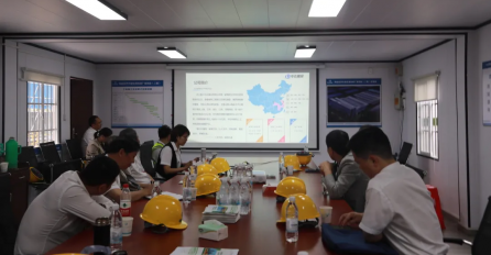 省人社廳黨組成員、副廳長葛平安一行調(diào)研中達建設(shè)項目